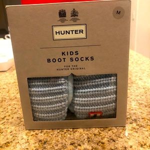 Kid hunter boot socks (blue)